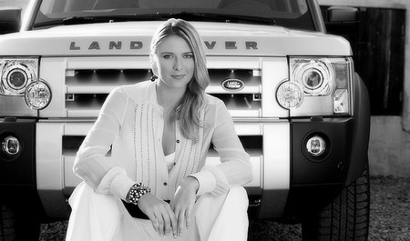 Sharapova e Land Rover